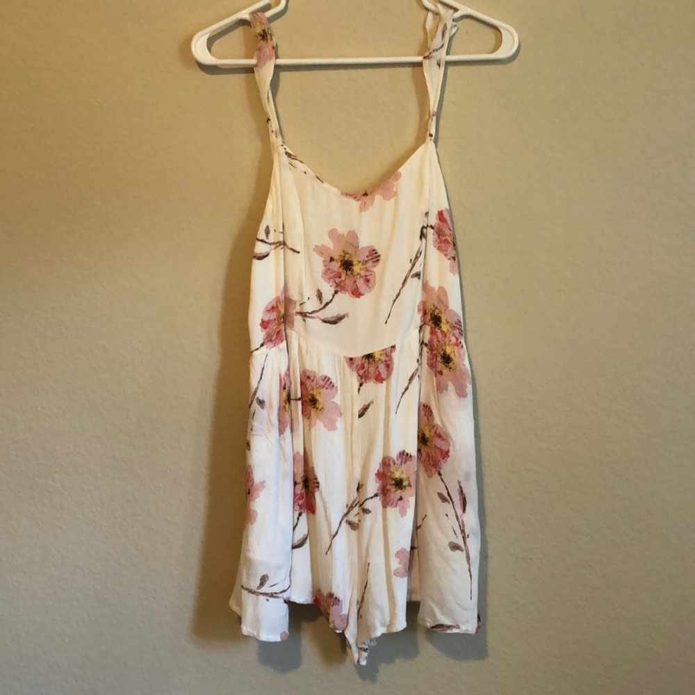 Urban Outfitters Floral Mini Romper
